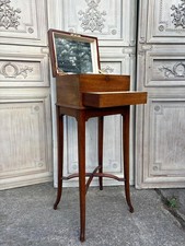 Edwardian 1912 mahogany vanity - edwardian,