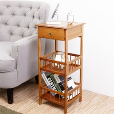 Sturdy Bamboo Side Table