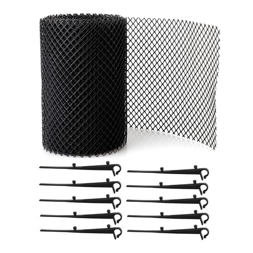 Plastic gutter mesh roll - 6/8m,