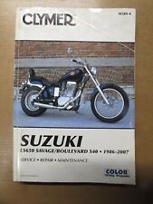 Suzuki LS650 SAVAGE / Boulevard S40 CLYMER workshop manual 1986-'07. World post