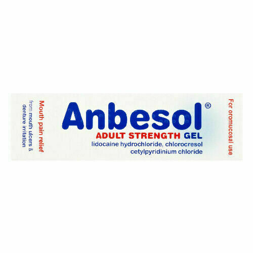 Anbesol adult strength gel - strength,