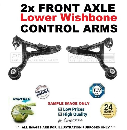 Front control arms for - 2x,