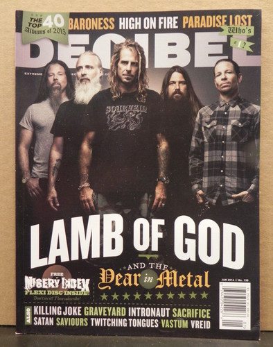 Decibel magazine january 2016 - magazine,