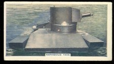 Tobacco Card, Godfrey Phillips, MECHANIZED AGE,1936,Adhesive,Amphibious Tank,#46