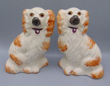 PAIR OF ANTIQUE STAFFORDSHIRE