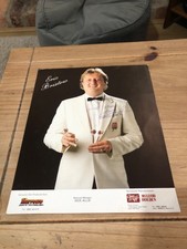 ERIC BRISTOW HAND SIGNED A4