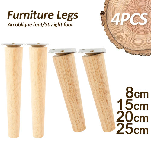 4pcs wooden furniture legs - 4pcs,