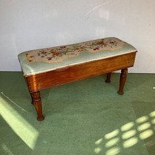 Antique Duet Piano Stool