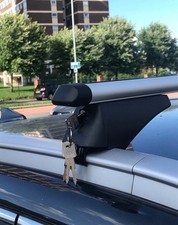 Locking Aluminium Roof cross Rail  Bars fits Renault Grand Scenic 2017-2020 #s