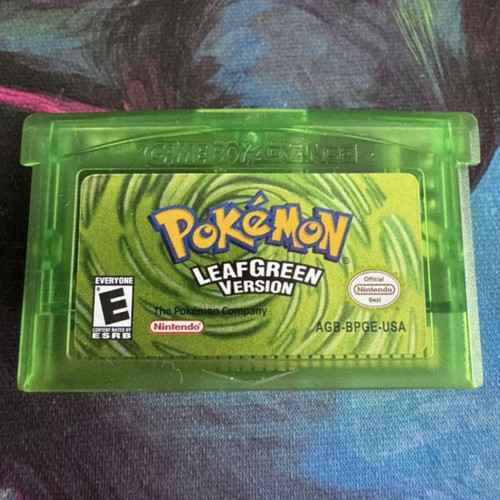 Nintendo pokémon leafgreen - pokémon,