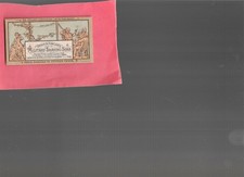 A Plain Back XL Shaving Soap Advert Card