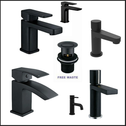Black square waterfall - black,