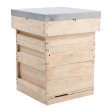 UK National Wood Bee Hive House Brood Super Box Beekeeper Beekeeping Beehive Box