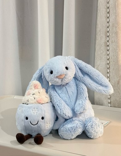 Jellycat bashful blue - bashful, bunny