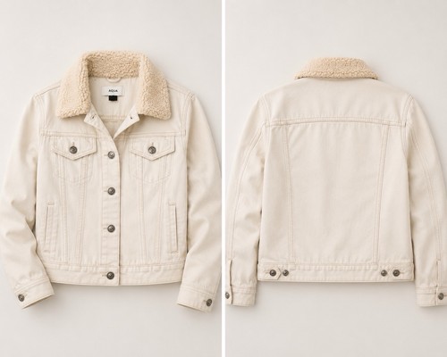 Women sherpa lined denim - women's,