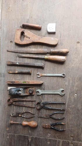 Vintage hand tools bundle - hand,