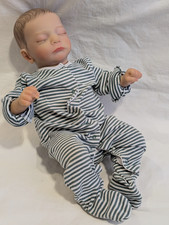 Reborn Lifelike 16" Baby Doll by Gudrun Legler With Soft Body