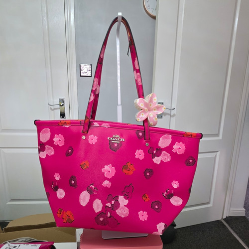 Coach city tote pink - city,