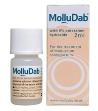 Molludab 5%Hydroxide Topical Applicator Treatment 2ml. 