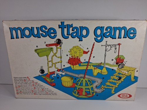 Vintage 1968 mouse trap board - vintage,