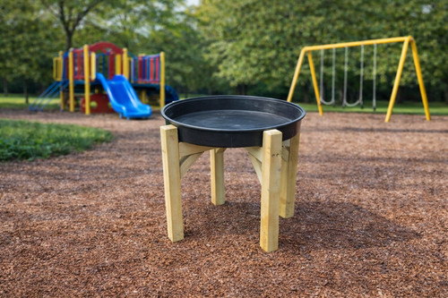 Round tuff tray - stand, and