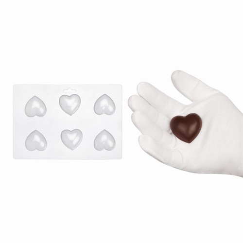 Mold for chocolate - , "hearts