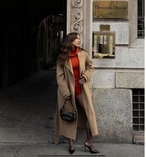 NEW ZARA 2023 CAMEL WOOL