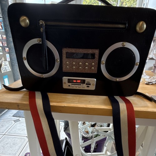 Music boombox speaker - boombox,