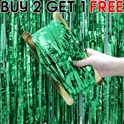 Foil fringe tinsel - 2m-3m,