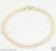 8.5" 4.7mm Mens Solid Curb