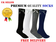 6 Pairs Girls Ladies Knee High