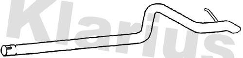 Klarius tail pipe - fits, ford