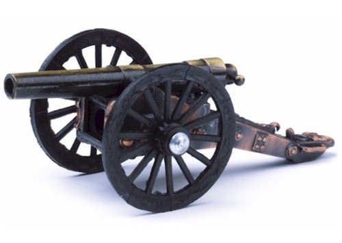 Large cannon pencil - cannon, sharpener