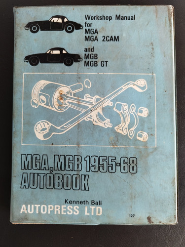 Workshop manual for - , mgb