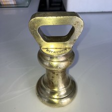 Vintage avery 4lb - t, brass