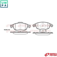 BRAKE PAD SET DISC BRAKE