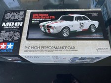 TAMIYA 58732 Alfa Romeo Giulia Sprint GTA MB-01 R/C Car Kit Including ESC. NIB
