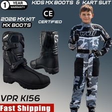 Kids Motorbike MX Boots & Wulf