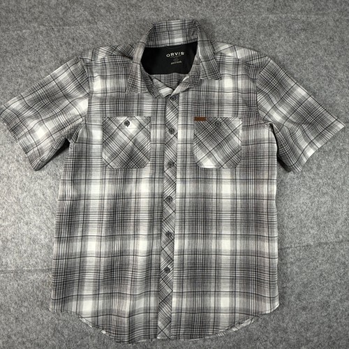Orvis button down shirt mens - button, l