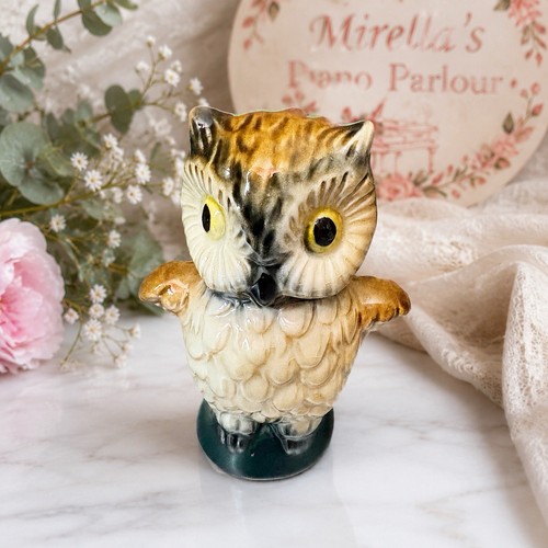 Vintage goebel owl figurine - owl, w