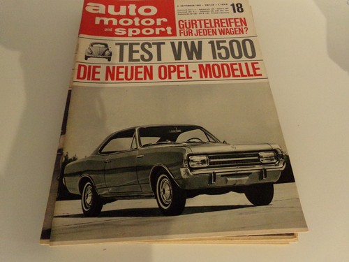 Auto motor sport heft - auto, 18