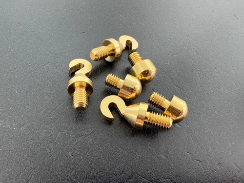 Solid brass hook set - brass,