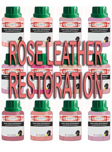 Rose leather restoration - leather,