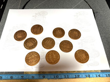 Fruit machine gaming token - machine,