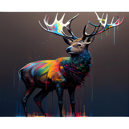 Reindeer whatson 24x20 - whatson,