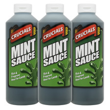 Crucials Mint Sauce 3x 500ml