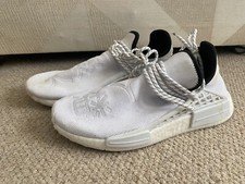 Size UK 9 - adidas NMD Human Race x Pharrell White/ Used With No Box