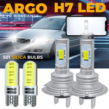 Fits Volvo V50 Led Headlight White 6000k Low Beam Side Light Bulbs 2007-2013