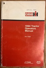 Case International 1694 Tractor Operators Manual