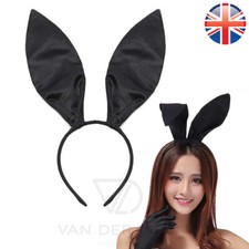 VDL Long Fabric Bunny Rabbit Ears Wire Alice Headband Fancy Dress Halloween